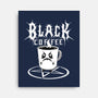 Black Metal Coffee-None-Stretched-Canvas-pigboom