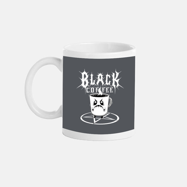 Black Metal Coffee-None-Mug-Drinkware-pigboom