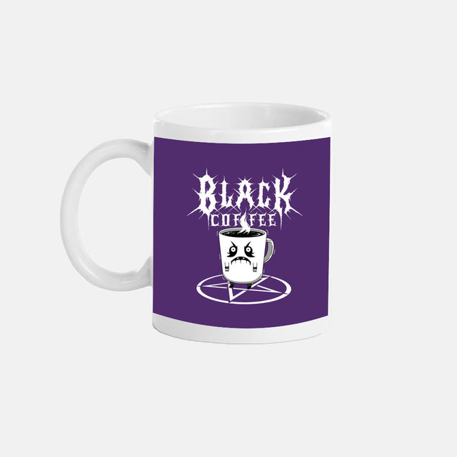 Black Metal Coffee-None-Mug-Drinkware-pigboom