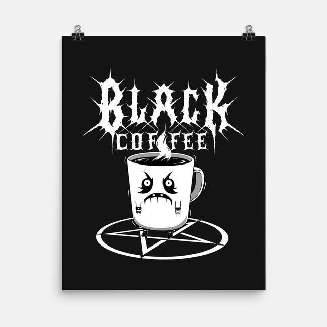 Black Metal Coffee-None-Matte-Poster-pigboom