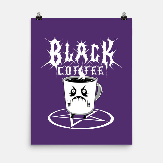 Black Metal Coffee-None-Matte-Poster-pigboom