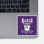 Black Metal Coffee-None-Glossy-Sticker-pigboom