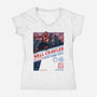 Friendly Neighborhood Wall Crawler-Womens-V-Neck-Tee-glitchygorilla