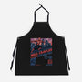 Friendly Neighborhood Wall Crawler-Unisex-Kitchen-Apron-glitchygorilla