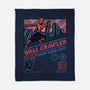 Friendly Neighborhood Wall Crawler-None-Fleece-Blanket-glitchygorilla