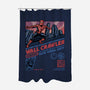 Friendly Neighborhood Wall Crawler-None-Polyester-Shower Curtain-glitchygorilla