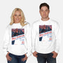 Friendly Neighborhood Wall Crawler-Unisex-Crew Neck-Sweatshirt-glitchygorilla