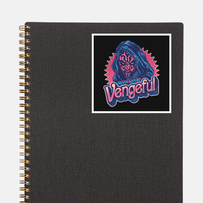Never Not Be Vengeful-None-Glossy-Sticker-glitchygorilla