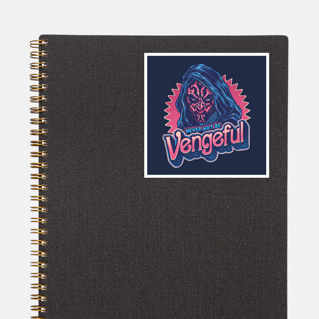 Never Not Be Vengeful-None-Glossy-Sticker-glitchygorilla