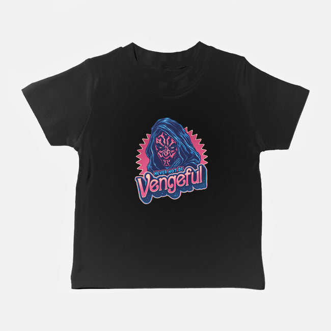 Never Not Be Vengeful-Baby-Basic-Tee-glitchygorilla