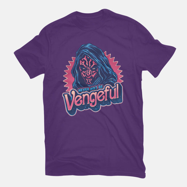 Never Not Be Vengeful-Womens-Fitted-Tee-glitchygorilla