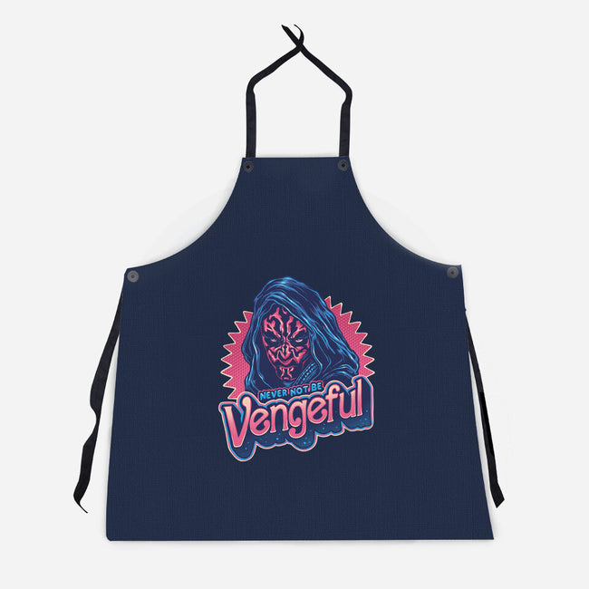 Never Not Be Vengeful-Unisex-Kitchen-Apron-glitchygorilla