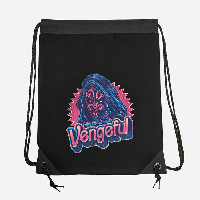 Never Not Be Vengeful-None-Drawstring-Bag-glitchygorilla