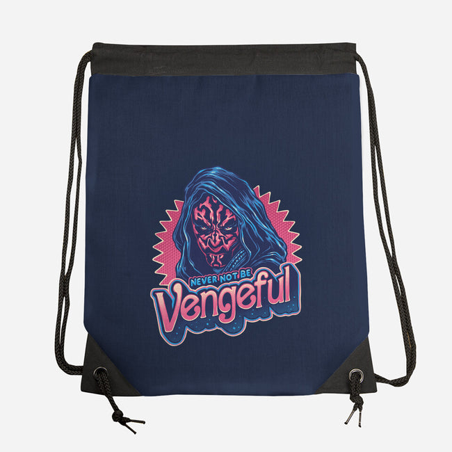 Never Not Be Vengeful-None-Drawstring-Bag-glitchygorilla