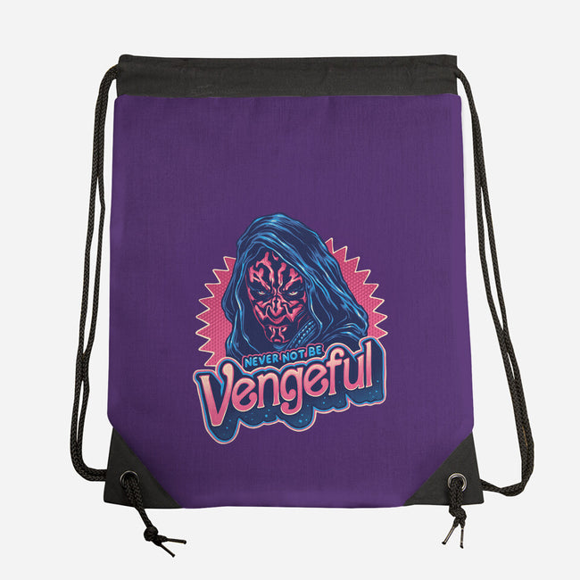 Never Not Be Vengeful-None-Drawstring-Bag-glitchygorilla