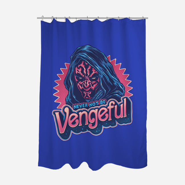 Never Not Be Vengeful-None-Polyester-Shower Curtain-glitchygorilla