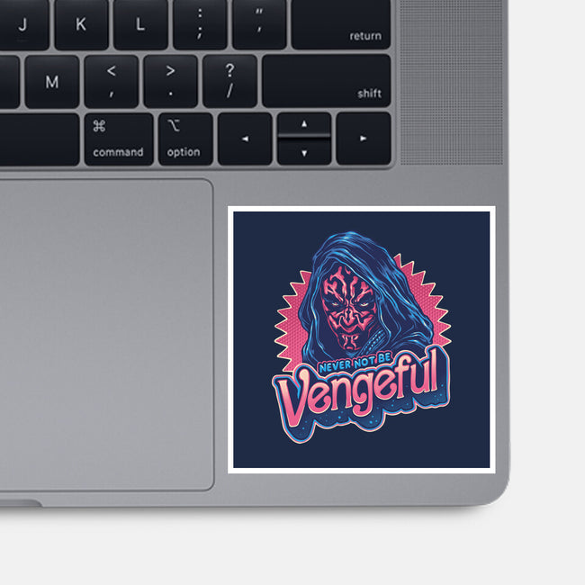Never Not Be Vengeful-None-Glossy-Sticker-glitchygorilla
