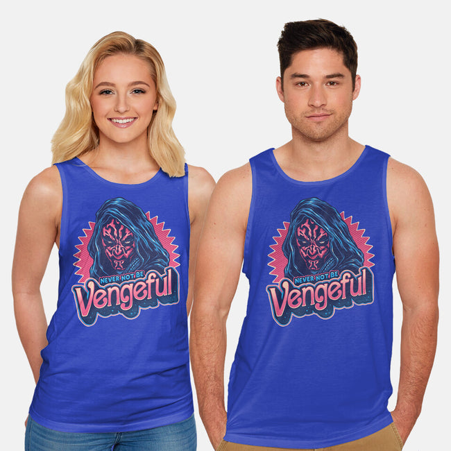 Never Not Be Vengeful-Unisex-Basic-Tank-glitchygorilla