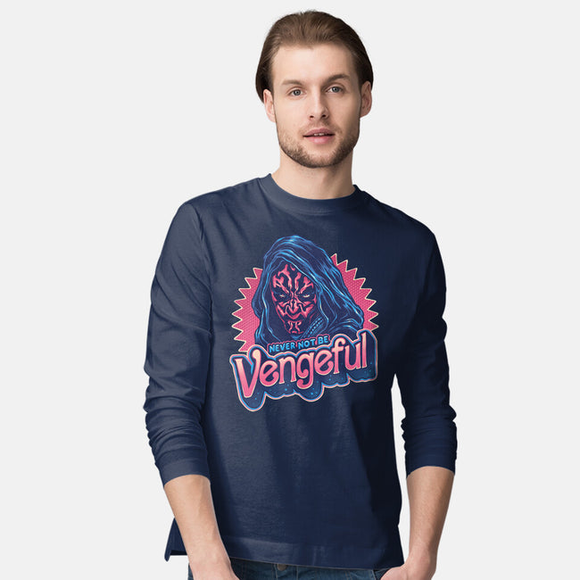 Never Not Be Vengeful-Mens-Long Sleeved-Tee-glitchygorilla