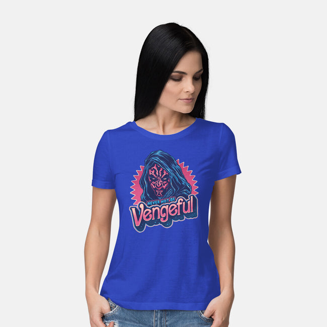 Never Not Be Vengeful-Womens-Basic-Tee-glitchygorilla