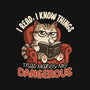 Books Make You Dangerous-None-Mug-Drinkware-Popnotic