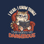 Books Make You Dangerous-Mens-Basic-Tee-Popnotic