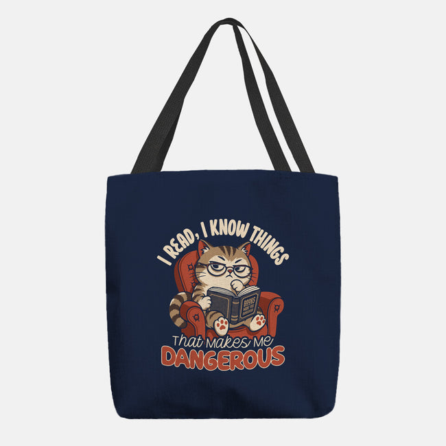 Books Make You Dangerous-None-Basic Tote-Bag-Popnotic