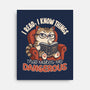 Books Make You Dangerous-None-Stretched-Canvas-Popnotic