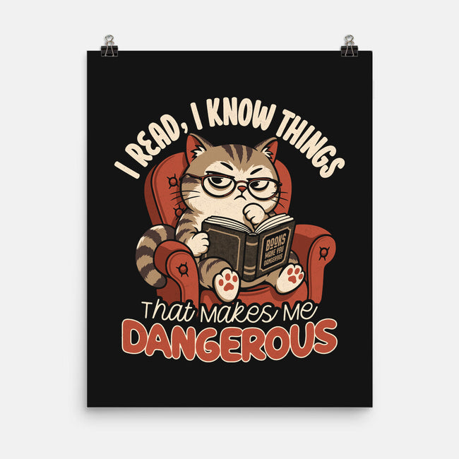 Books Make You Dangerous-None-Matte-Poster-Popnotic