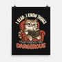 Books Make You Dangerous-None-Matte-Poster-Popnotic