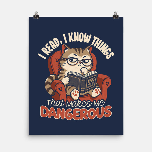 Books Make You Dangerous-None-Matte-Poster-Popnotic
