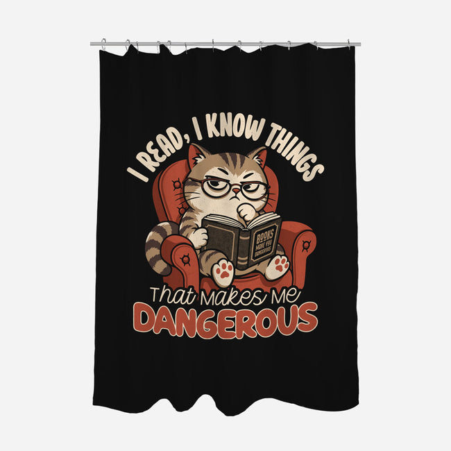 Books Make You Dangerous-None-Polyester-Shower Curtain-Popnotic