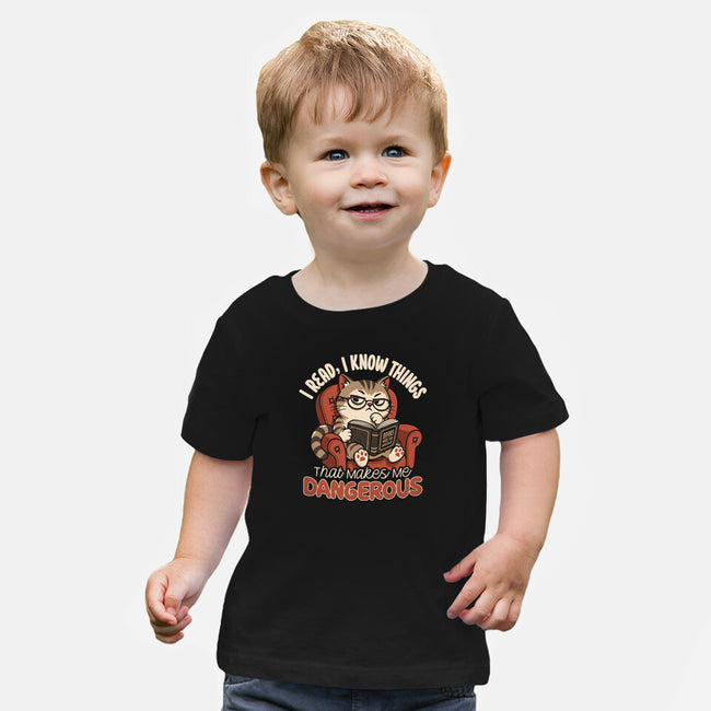 Books Make You Dangerous-Baby-Basic-Tee-Popnotic