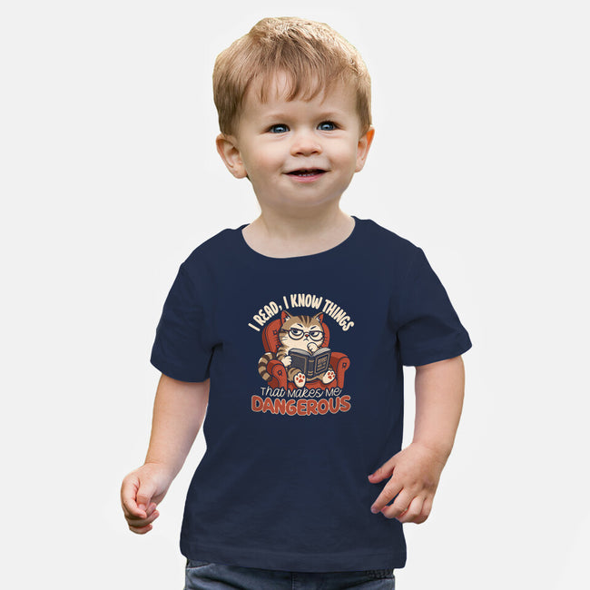 Books Make You Dangerous-Baby-Basic-Tee-Popnotic