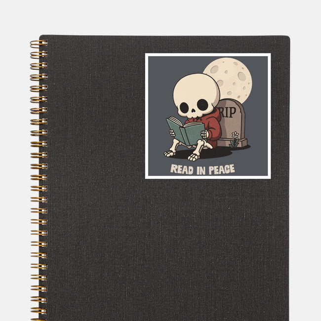 RIP Read In Peace-None-Glossy-Sticker-Popnotic