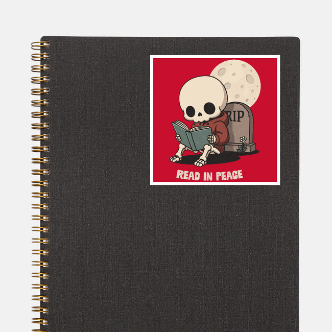 RIP Read In Peace-None-Glossy-Sticker-Popnotic