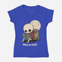 RIP Read In Peace-Womens-V-Neck-Tee-Popnotic