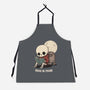 RIP Read In Peace-Unisex-Kitchen-Apron-Popnotic