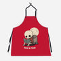 RIP Read In Peace-Unisex-Kitchen-Apron-Popnotic