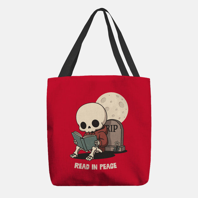 RIP Read In Peace-None-Basic Tote-Bag-Popnotic