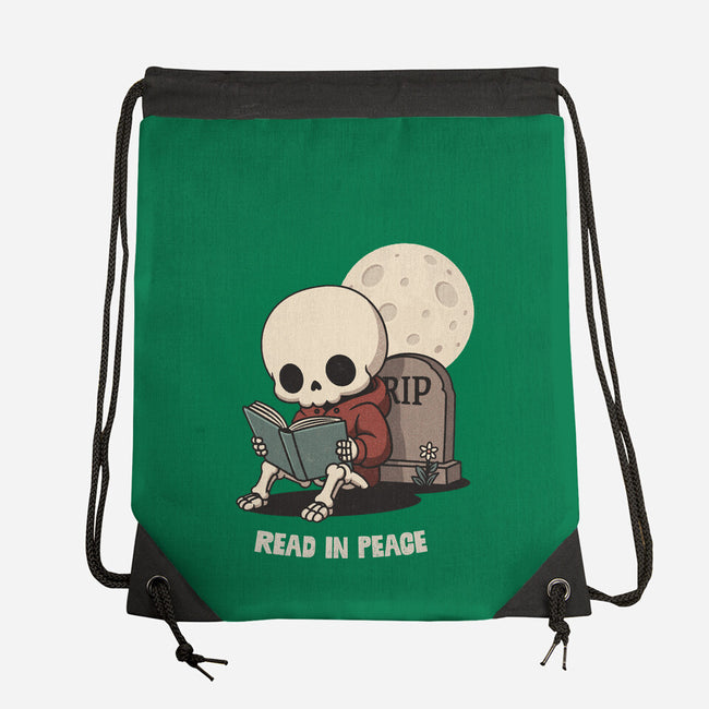 RIP Read In Peace-None-Drawstring-Bag-Popnotic