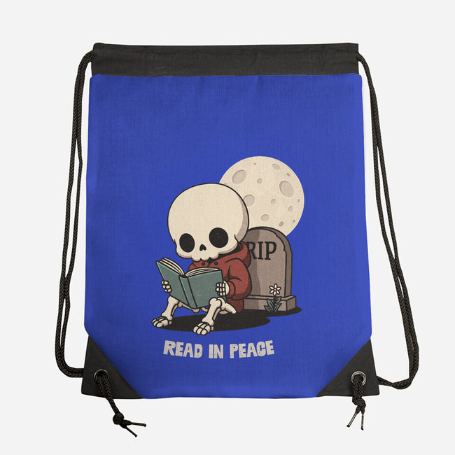 RIP Read In Peace-None-Drawstring-Bag-Popnotic