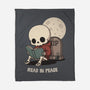 RIP Read In Peace-None-Fleece-Blanket-Popnotic