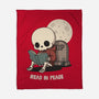 RIP Read In Peace-None-Fleece-Blanket-Popnotic