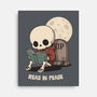 RIP Read In Peace-None-Stretched-Canvas-Popnotic