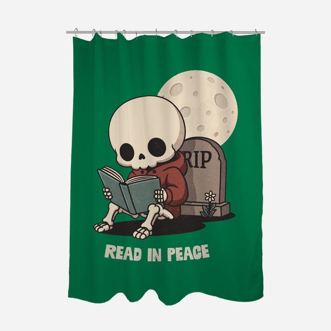 RIP Read In Peace-None-Polyester-Shower Curtain-Popnotic