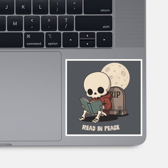 RIP Read In Peace-None-Glossy-Sticker-Popnotic