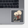 RIP Read In Peace-None-Glossy-Sticker-Popnotic
