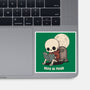 RIP Read In Peace-None-Glossy-Sticker-Popnotic