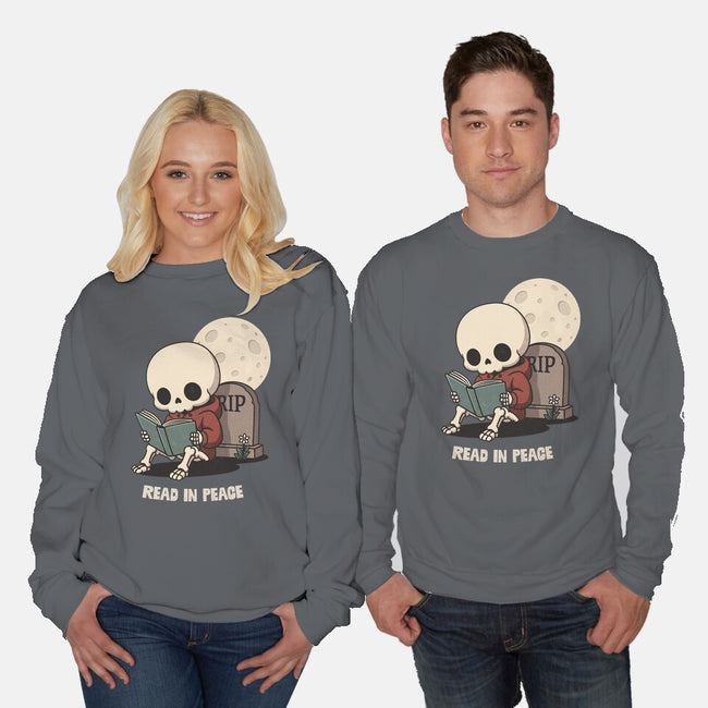 RIP Read In Peace-Unisex-Crew Neck-Sweatshirt-Popnotic